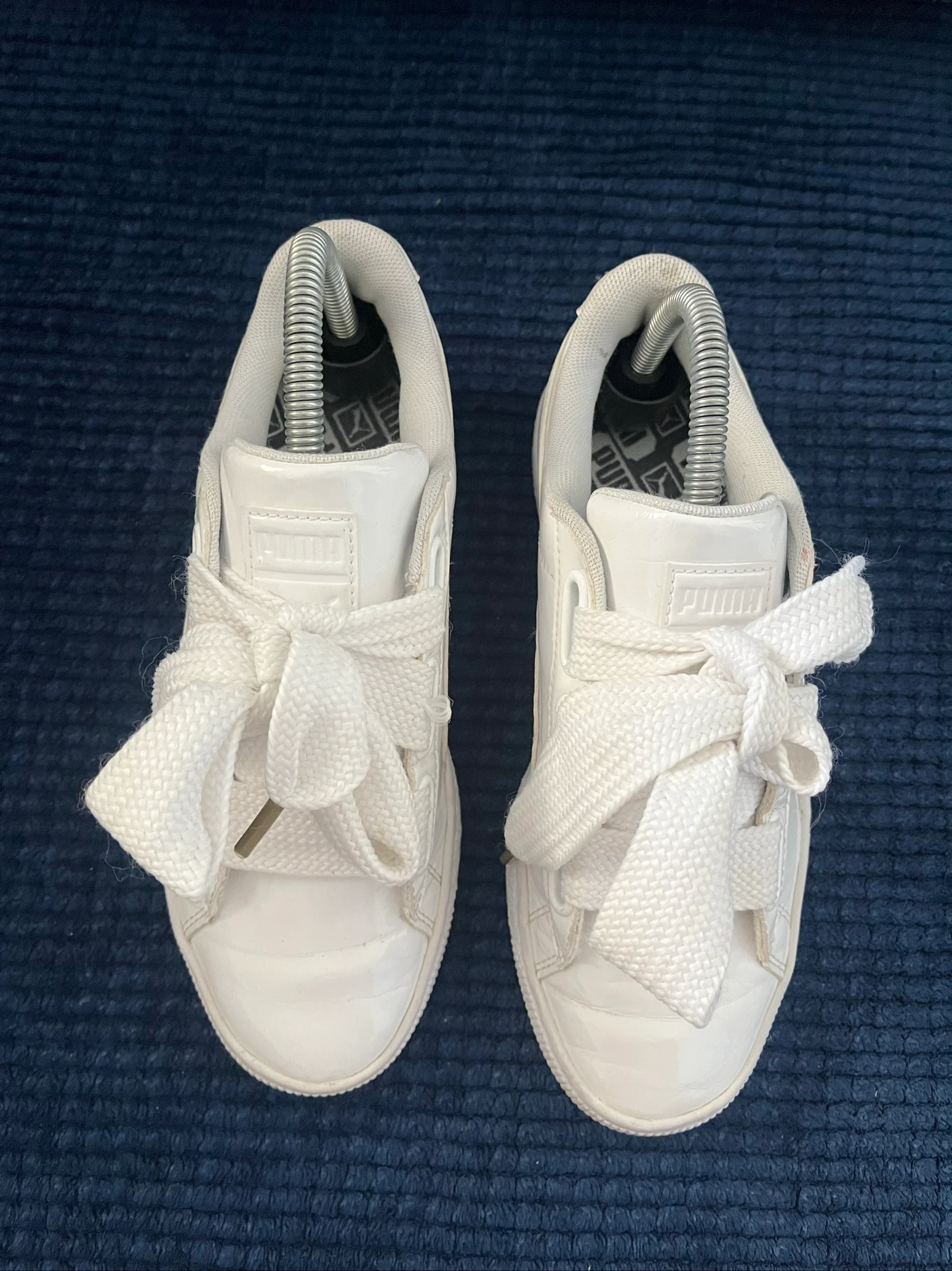 White Puma Sneakers For Women Size 37.5 – photo 2